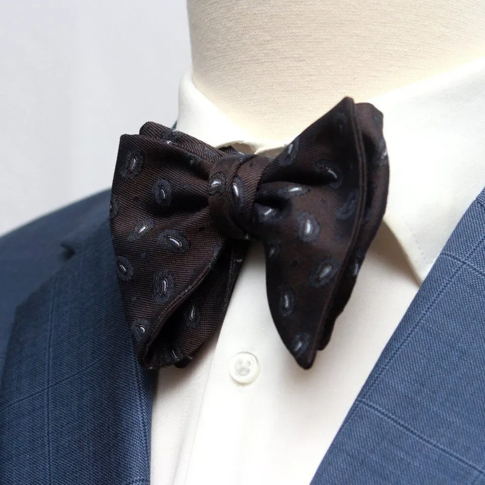 ‎Mens Self-tied Big Butterfly bowtie S555